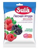 Зула (Sula) леденцы для диабетиков Лесная ягода, 60г, Зула